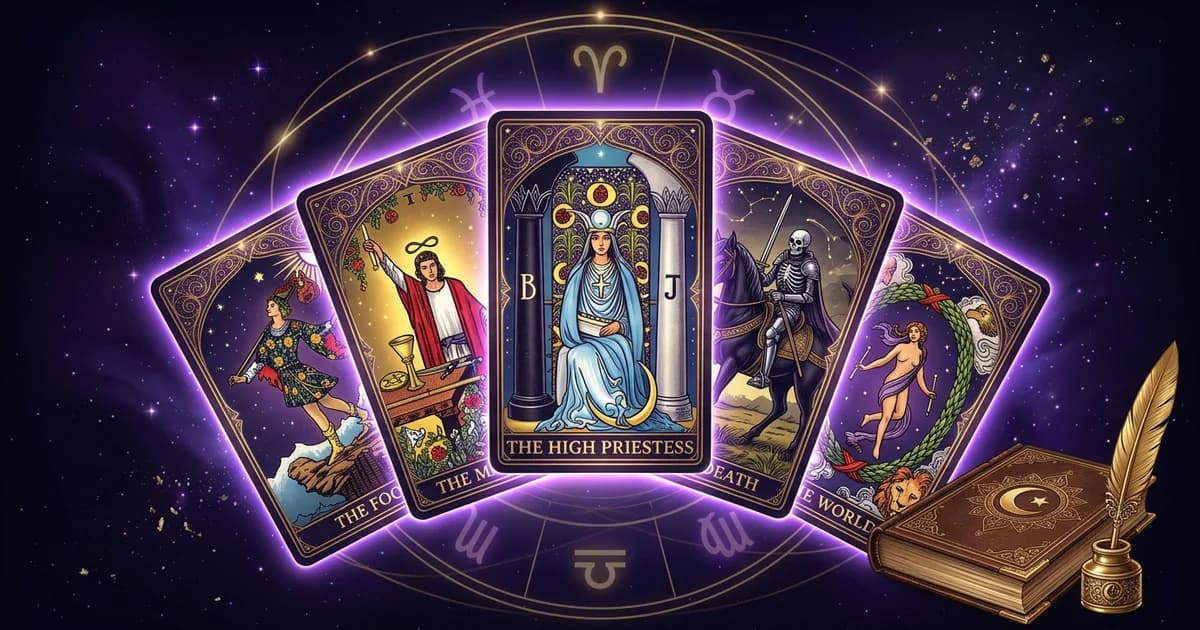 Tarot karty — přehled Velké arkány a Malé arkány