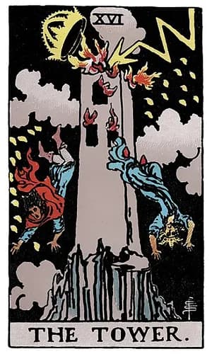Věž — tarot karta