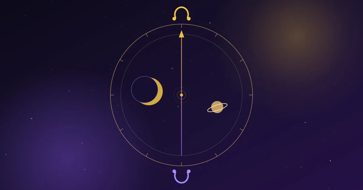Minulý život v horoskope: os lunárnych uzlov, zatmenie a Saturn na zverokruhovom kolese karmickej mapy