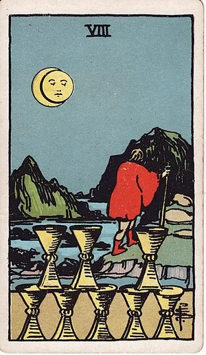 Pohárov, tarot karta Rider-Waite-Smith