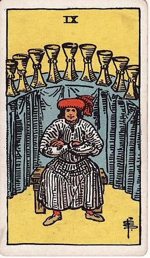 Pohárov, tarot karta Rider-Waite-Smith