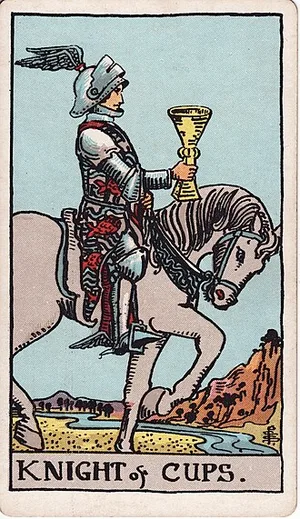 Pohárov, tarot karta Rider-Waite-Smith
