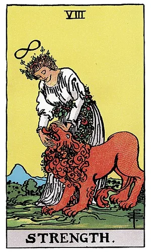 Sila, tarot karta Rider-Waite-Smith