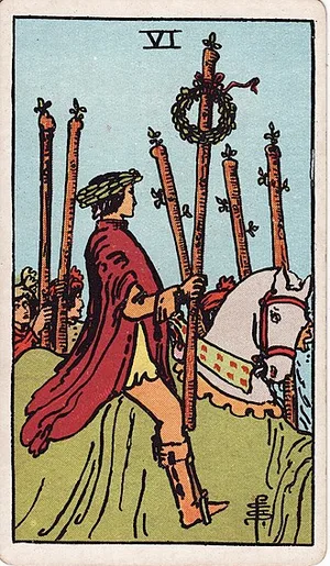 Palíc, tarot karta Rider-Waite-Smith