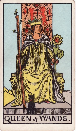 Palíc, tarot karta Rider-Waite-Smith