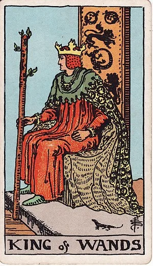 Palíc, tarot karta Rider-Waite-Smith